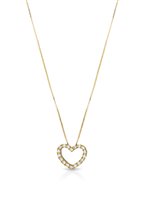 Necklace Lelune Woman in Yellow Gold Diamante LDPLDM006.Y